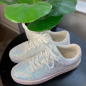 ALDO | Iridescent Glitter Sneakers Eltilivia | 8.5
